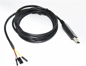 F/;TD/;1 FT232RL USB to RS232 Converter 4PIN 4 Way d/po-nt DEBUG Download Cable Fit Compatible with PINOUT VCC GND TXD RXD(3m) F/;TD/;1 FT232RL USB to RS232 Converter 4PIN 4 Way d/po-nt DEBUG Download Cable Fit Compatible with PINOUT VCC GND TXD RXD(3m)