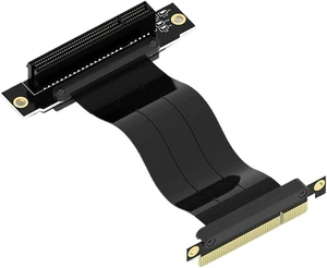 PCI Express PCI-E 8X Adapter Riser Card 90 Degree Converter PCI Express PCI-E 8X Adapter Riser Card 90 Degree Converter