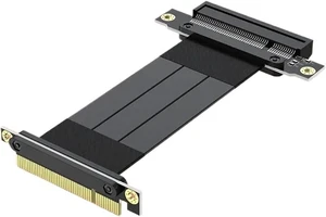 PCI Express 3.0 X8 to 1X Riser Adapter Card 90 Degree Converter PCI Express 3.0 X8 to 1X Riser Adapter Card 90 Degree Converter