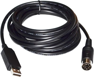 F/;TD/;1 FT232RL USB to DIN 7P Male RS232 Serial Programming Communication Cable Fit Compatible LOGICDATA Controller Compatible ACS-CB-USBPROG2(1.8m) F/;TD/;1 FT232RL USB to DIN 7P Male RS232 Serial Programming Communication Cable Fit Compatible LOGICDATA Controller Compatible ACS-CB-USBPROG2(1.8m)