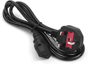 UK Plug C13 Power Plug 3 * 0.75mm 10A 250V Cable Length 120CM with Fuse UK Plug C13 Power Plug 3 * 0.75mm 10A 250V Cable Length 120CM with Fuse