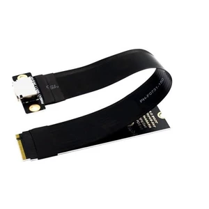 4i Extension Cable for SSD Graphics Card M2 M Key to SFF-8611 SFF-8612 Adapter Cable(15cm) 4i Extension Cable for SSD Graphics Card M2 M Key to SFF-8611 SFF-8612 Adapter Cable(15cm)
