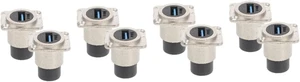 8pcs USB Panel Mount Coupler Flush Mount Connector Casting Uv Backward Compatible USB for Industrial Applications 8pcs USB Panel Mount Coupler Flush Mount Connector Casting Uv Backward Compatible USB for Industrial Applications