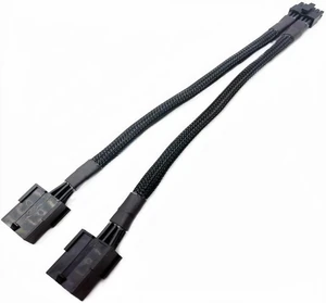 20cm 12Pin to Dual 8Pin GPU Power Adapter Cable 20cm 12Pin to Dual 8Pin GPU Power Adapter Cable