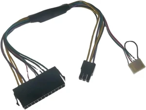 PSU Power Supply Cable 24P to 6P 6-Pin Male 6Pin Connector PSU Power Supply Cable 24P to 6P 6-Pin Male 6Pin Connector