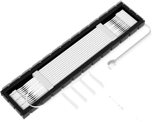 KUNSR ARGB PSU Power Extension Cable L*/ED Light Strip 24PIN Motherboard Power Extension Cable Flexible Light DIY Kit(3X8 PIN) KUNSR ARGB PSU Power Extension Cable L*/ED Light Strip 24PIN Motherboard Power Extension Cable Flexible Light DIY Kit(3X8 PIN)
