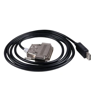 CNC RS232 Serial Cable-USB to DB25 Male Adapter Featuring F&T>D*I Chipset, for FANUC 0/6/11 Series Compatibility CNC RS232 Serial Cable-USB to DB25 Male Adapter Featuring F&T>D*I Chipset, for FANUC 0/6/11 Series Compatibility