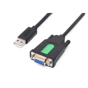 Industrial USB to RS232 Serial Adapter Cord, TY>pe A to DB9 Male/Female Port, FT232RL Chip, Length 1.5m(RS232-Female-Cable) Industrial USB to RS232 Serial Adapter Cord, TY>pe A to DB9 Male/Female Port, FT232RL Chip, Length 1.5m(RS232-Female-Cable)