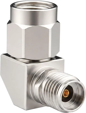 onelinkmore 2.92mm Male to Female Right Angle Adapter, DC-40GHz, 50 Ohm onelinkmore 2.92mm Male to Female Right Angle Adapter, DC-40GHz, 50 Ohm