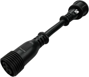 3-pin Male to 4-pin Female; 3-pin Female to 4-pin Male Adapter, Black Round 13 cm Wire, Suitable for WS2818/WS2815 Seed Pixel String(13.5mm 3 M to 4 F) 3-pin Male to 4-pin Female; 3-pin Female to 4-pin Male Adapter, Black Round 13 cm Wire, Suitable for WS2818/WS2815 Seed Pixel String(13.5mm 3 M to 4 F)