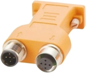 DP Bus PLC Connector with Programming Port DB9 to M12 B-Code 5Pin S7 Compatible(PCM-0638) DP Bus PLC Connector with Programming Port DB9 to M12 B-Code 5Pin S7 Compatible(PCM-0638)