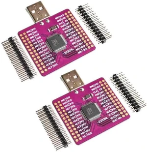 2pcs FT2232HL Dual Channel UART Module USB to Serial Adapter USB to UART USB to FIFO SPI I2C RS232 RS422 RS485 Module 2pcs FT2232HL Dual Channel UART Module USB to Serial Adapter USB to UART USB to FIFO SPI I2C RS232 RS422 RS485 Module