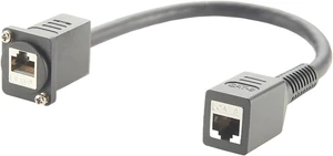 RJ45 D Type Panel Mount Cable Cat8 EtherCon Cable with 40Gbps 2000MHz RJ45 D Type Panel Mount Cable Cat8 EtherCon Cable with 40Gbps 2000MHz