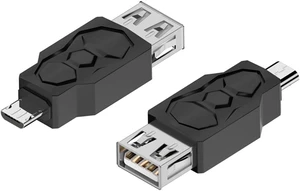 USB Adapter Converter - 1-10PCS USB to Micro/Mini/Type-C Male to Female Charging & Data Sync Adaptor for Phones, Tablets, Cameras(USB F to Micro M,1 PCS) USB Adapter Converter - 1-10PCS USB to Micro/Mini/Type-C Male to Female Charging & Data Sync Adaptor for Phones, Tablets, Cameras(USB F to Micro M,1 PCS)
