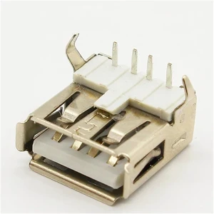10pcs/lot USB 2.0 4Pin A Type Female Socket Connector G54 2 feet 90 Degree Data Transmission Charging 10pcs/lot USB 2.0 4Pin A Type Female Socket Connector G54 2 feet 90 Degree Data Transmission Charging