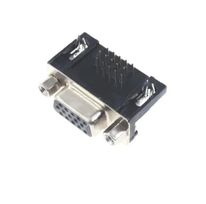 5/10PCS DR15 Female/Male Right Angle Welded D-Sub 15 Pin Connector RS232 Connector 90 Degree Bent Needle DB15(F,10PCS) 5/10PCS DR15 Female/Male Right Angle Welded D-Sub 15 Pin Connector RS232 Connector 90 Degree Bent Needle DB15(F,10PCS)