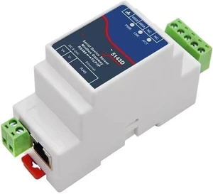 DIN Rail Serial port RS485 to Ethernet RJ45 Converter device server DIN Rail Serial port RS485 to Ethernet RJ45 Converter device server