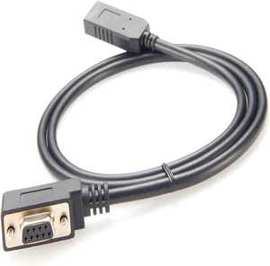 Right Angle DB9 Female to USB 2.0 Serial with FTDI FT232RNL Chip RS232 COM Port for Windows XP/7/8/10/11/Vista Linux(4Pin Up) Right Angle DB9 Female to USB 2.0 Serial with FTDI FT232RNL Chip RS232 COM Port for Windows XP/7/8/10/11/Vista Linux(4Pin Up)