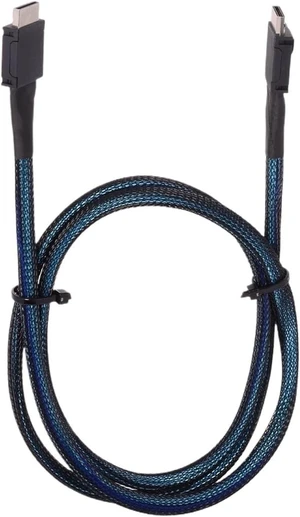 4.0 X4 4i SFF-8611 to SFF8611 Braided Soft Extension 4.0 X4 4i SFF-8611 to SFF8611 Braided Soft Extension