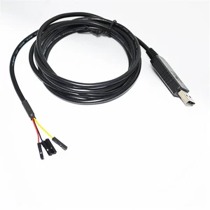 USB to RS232 CONVERTER 4PIN 4 WAY JUMPER DEBUG DOWNLOAD CABLE with PINOUT VCC GND TXD RXD(3 metres), FT232RL Chip USB to RS232 CONVERTER 4PIN 4 WAY JUMPER DEBUG DOWNLOAD CABLE with PINOUT VCC GND TXD RXD(3 metres), FT232RL Chip
