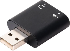 Miyoshi MCO PAA-U3P Audio Converter Adapter, USB Port to 3.5mm Mini Jack 3 Pole Type Miyoshi MCO PAA-U3P Audio Converter Adapter, USB Port to 3.5mm Mini Jack 3 Pole Type