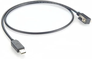 Right Angle Low Profile DB9 Female to USB 2.0 Serial Adapter Cable with FT232RNL Chip Ultra Thin USB to RS232 Right Angle Low Profile DB9 Female to USB 2.0 Serial Adapter Cable with FT232RNL Chip Ultra Thin USB to RS232