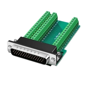 HDB44 Solderless Connector Joint Industrial 3 Rows D-SUB 44Pin Male Female P Pin ho/*le Plug DB44 Breakout Terminal Board Adapter(MS-B) HDB44 Solderless Connector Joint Industrial 3 Rows D-SUB 44Pin Male Female P Pin ho/*le Plug DB44 Breakout Terminal Board Adapter(MS-B)