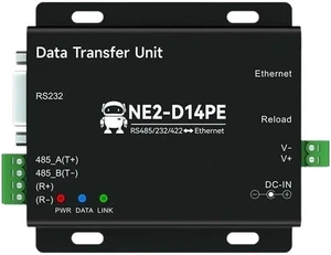 RS485/232/422 to Ethernet Serial Server Modbus Gateway DC 8-28V RS485/232/422 to Ethernet Serial Server Modbus Gateway DC 8-28V
