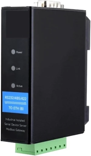 PoE Optional Metal Alloy Industrial Serial Server RS232 RS422 RS485 to RJ45 Ethernet TCP/IP to Serial Server(No PoE) PoE Optional Metal Alloy Industrial Serial Server RS232 RS422 RS485 to RJ45 Ethernet TCP/IP to Serial Server(No PoE)