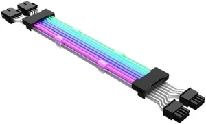 RGB Extension Cable Fan ARGBPower Extension Cable kit for Motherboard ATX 24-pin PCI-E GPU(Graphics Card Dual 8) RGB Extension Cable Fan ARGBPower Extension Cable kit for Motherboard ATX 24-pin PCI-E GPU(Graphics Card Dual 8)