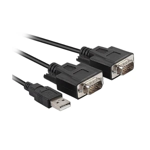 2-Port USB to RS232 Serial Adapter Cable to 2XRS232 2-Port USB to RS232 Serial Adapter Cable to 2XRS232