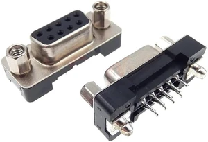 2Pcs DP9 Imported D-Sub Vertical Female Block DB9 Connector DR Head 2 Rows 9P Serial Port with Screw Post 2Pcs DP9 Imported D-Sub Vertical Female Block DB9 Connector DR Head 2 Rows 9P Serial Port with Screw Post