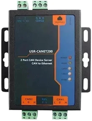 to Ethernet Converter Device with Serial Port RS485 USR-CANET200 to Ethernet Converter Device with Serial Port RS485 USR-CANET200