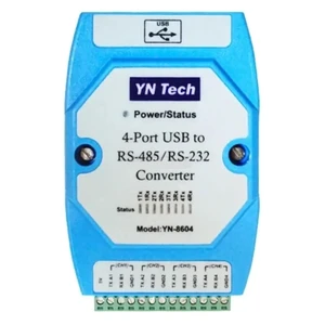 USB to 4-Port Independent RS-485/RS-232 Converter RS485 RS232 COM Serial Port Adapter Cable USB to 4-Port Independent RS-485/RS-232 Converter RS485 RS232 COM Serial Port Adapter Cable