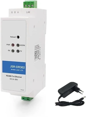 USR-DR302 Support Modbus RTU to for Data Transmission USR-DR302 Support Modbus RTU to for Data Transmission