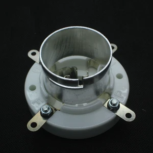 10PCS 4PIN Silver Plated Ceramic Vacuum Tube Socket for 300B 2A3 811 211 845 805 10PCS 4PIN Silver Plated Ceramic Vacuum Tube Socket for 300B 2A3 811 211 845 805