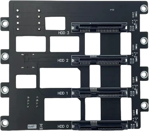 4 Bay Hard Drive Backplane with SFF8643 Interface 4 Bay Hard Drive Backplane with SFF8643 Interface