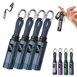 4-in-1 Digital Display Keychain Charging Cable, 4 in 1 Smart Display Keychain Cable, Portable USB Fast Charging Data Cord for Phone, Tablet, Laptop & Travel (Blue 4) 4-in-1 Digital Display Keychain Charging Cable, 4 in 1 Smart Display Keychain Cable, Portable USB Fast Charging Data Cord for Phone, Tablet, Laptop & Travel (Blue 4)