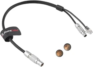 Alvin's Cables Control Cable for ARRI ETH 10 Pin to RJ45 and 2 Pin Male 24V Power Cable for ARRI Alexa Mini LF Alvin's Cables Control Cable for ARRI ETH 10 Pin to RJ45 and 2 Pin Male 24V Power Cable for ARRI Alexa Mini LF
