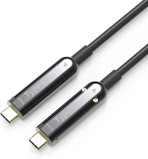 Pacroban USB-C to USB-C 25ft Fiber Optic Cable 4K 60Hz Video Only, No Charging or Data Transfer USB 3.1 Display Cable for Monitor, Projector, TV Pacroban USB-C to USB-C 25ft Fiber Optic Cable 4K 60Hz Video Only, No Charging or Data Transfer USB 3.1 Display Cable for Monitor, Projector, TV