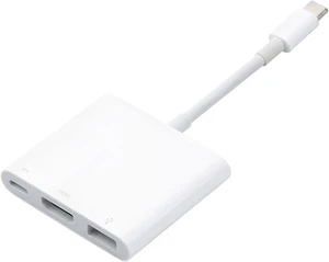 Type-C to HDMI-Compatible HUB USB C to HD Splitter USB 3 in 1 4K HDMI-Compatible USB 3.0 PD Fast Charging Adapter Support TV PC(White) Type-C to HDMI-Compatible HUB USB C to HD Splitter USB 3 in 1 4K HDMI-Compatible USB 3.0 PD Fast Charging Adapter Support TV PC(White)