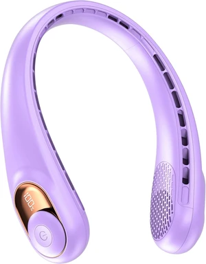 Neck Fan Portable Rechargeable with LED Display, Personal Travel Fan Neck Fan Portable Rechargeable with LED Display, Personal Travel Fan