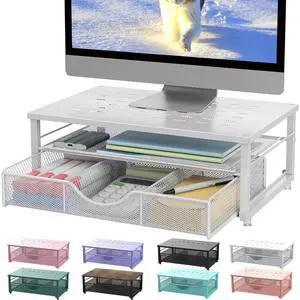 Computer Monitor Stand Riser with Drawer Computer Monitor Stand Riser with Drawer