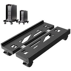 Pc Stand for Floor, Adjustable Computer Tower Stand for Carpet,Mobile CPU Stand with 4 Rolling Caster Wheels, PC Tower Stand Fits Most PC Under Desk-D-Black Pc Stand for Floor, Adjustable Computer Tower Stand for Carpet,Mobile CPU Stand with 4 Rolling Caster Wheels, PC Tower Stand Fits Most PC Under Desk-D-Black
