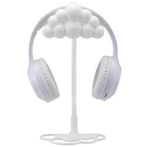 Cloud Headphone Stand 3D White Cloud Cute Headphone Decor for Gamer Room Office Desk Gaming Gifts for Women Girlfriend Office Worker Cloud Headphone Stand 3D White Cloud Cute Headphone Decor for Gamer Room Office Desk Gaming Gifts for Women Girlfriend Office Worker