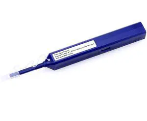 Fiber Optic Cleaner Equipment Connector End Face Cleaning Pen for 1.25mm LC/MU Connectors Cleaner Tools Blue Fiber Optic Cleaner Equipment Connector End Face Cleaning Pen for 1.25mm LC/MU Connectors Cleaner Tools Blue