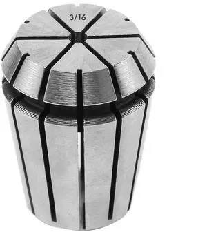 ER25 3/16" Spring Collet, 65Mn Spring Steel Precision Router Collet for CNC, Milling, Engraving & Lathe Tool Holding ER25 3/16" Spring Collet, 65Mn Spring Steel Precision Router Collet for CNC, Milling, Engraving & Lathe Tool Holding