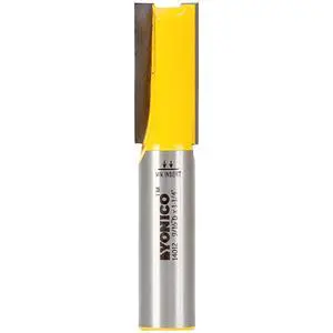 YONICO Straight Router Bits 9/16-Inch Diameter X 1-1/4-Inch Height 1/2-Inch Shank 14012 YONICO Straight Router Bits 9/16-Inch Diameter X 1-1/4-Inch Height 1/2-Inch Shank 14012