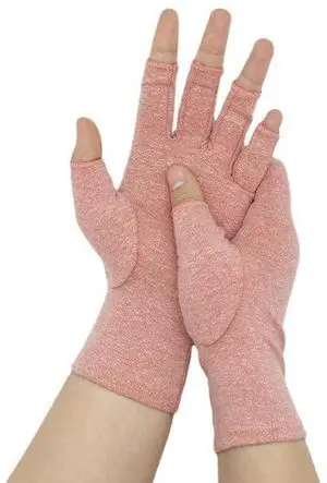 Fingerless Gloves For Women Men Breathable Soft Half Finger Glove Spandex Blend Comfortable Fit Moisture Wicking for Sport (Pink, M) Fingerless Gloves For Women Men Breathable Soft Half Finger Glove Spandex Blend Comfortable Fit Moisture Wicking for Sport (Pink, M)