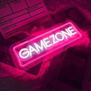 Gamer Neon Sign Dimmable Game Zone Neon Signs for Game Room Decor Gaming Sign for Girls Room Decor USB Powered Gamer Gifts for Teens, Girls, KidsPink Gamer Neon Sign Dimmable Game Zone Neon Signs for Game Room Decor Gaming Sign for Girls Room Decor USB Powered Gamer Gifts for Teens, Girls, KidsPink